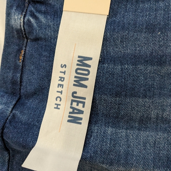 Wax Jean collection Women Mom Stretch blue distressed Jeans Size 7/28 - Picture 6 of 11